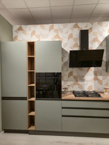 Complete keuken Ar-Tre Sky 410x60 cm groen 8495 euro AR 3043 - overview
