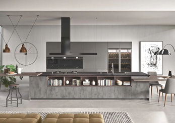 Moderne Italiaanse leef keuken Ar-Tre moderne Italiaanse leefkeuken