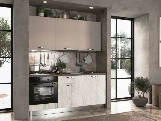 Complete keuken Mira Alba 180x60 wit eik en ma t taupe 1195 euro AR22 Complete keuken Mira Alba 180x60 wit eik en ma t taupe 1195 euro AR22 Complete keuken 180 cm inclusief apparatuur