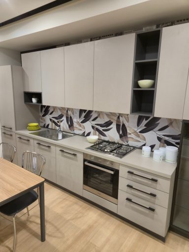 Complete keuken Ar-Tre Sky 360x60 utopia seta grijs AR 255 vooraanzicht - 5995 euro