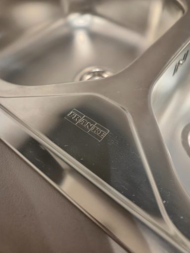 Complete keuken Ar-Tre Up Design 420x60 walnoot en beton lava 5695 euro AR 5856 - RVS spoelbak